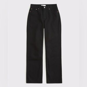 Abercrombie Curve Love High Rise Loose Jean